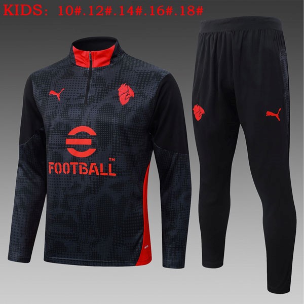 Ninos Sudadera De Training AC Milan 2026/27 Negro